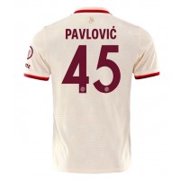 Moški Nogometni dresi Bayern Munich Aleksandar Pavlovic #45 Tretji 2024-25 Kratek Rokav